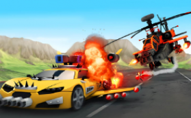 Chaos Road: Combat Car Racing