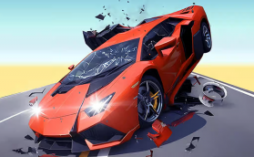 Hyper Cars Ramp Crash