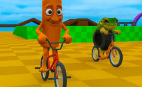 Italian Brainrot Bike Rush