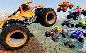 Monster Trucks Sky Stunts