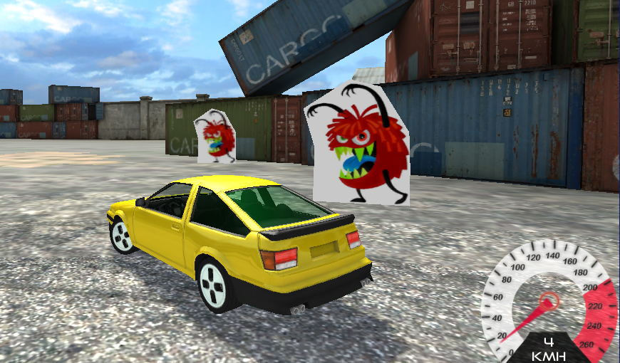 Monster Smash Cars game