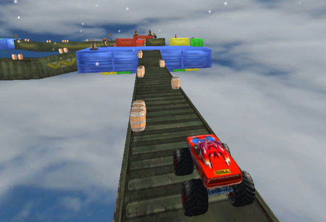 Monster Trucks Sky Stunts game