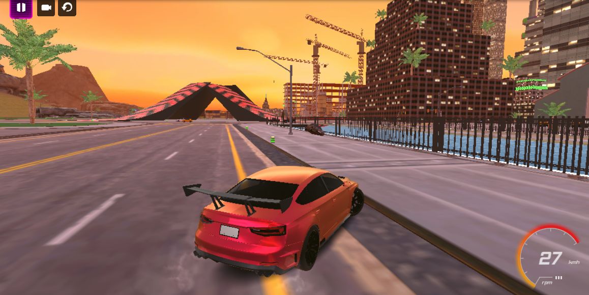 Night City Racing game