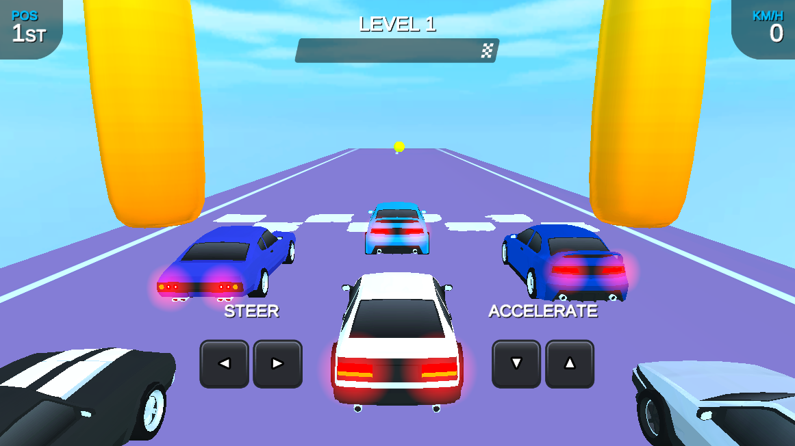 Turbo Stunt Racing Game